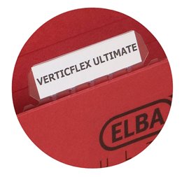 ELBA tabs for flex suspension files 25 pcs./bag