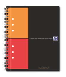 Oxford International ActiveBook, A5+, squared