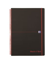 Oxford Black  n´Red, PP, A4, linjert