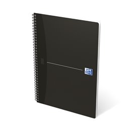 Oxford Smart Black Notebook, A4, squared