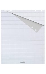 Bantex blädderblockspapper, 55 x 75 cm