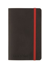 Oxford Black n´Red Business Journal Soft cover A6, linjert