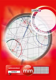 Landré millimeter papir blok A3