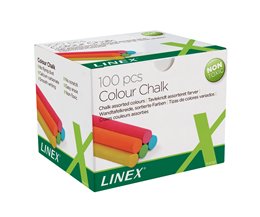 Linex CCCHC 100 färgade kritor