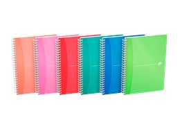 Oxford My Colours Notebook, A5, squared, 90 sheets
