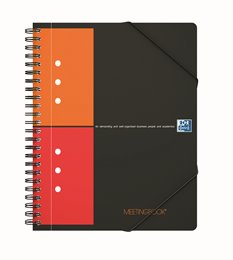 Oxford International MeetingBook, A5+, rutet