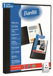 Bantex Demomappe med Indstik – 40 lommer